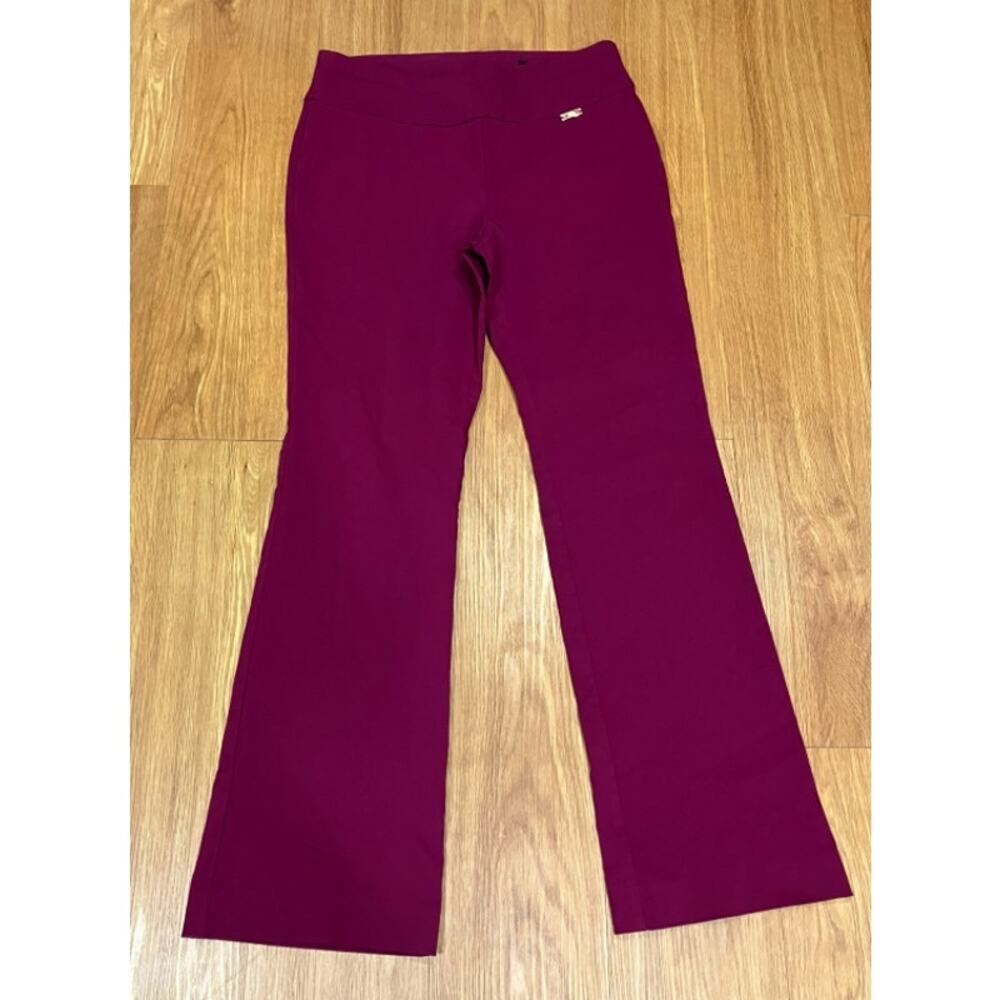 I.N.C. Women's Petite Mid-Rise Pull On Pants Purple Size 6P